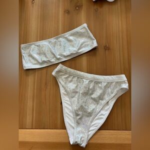 Dippin' Daisy's Sparkling Silver Bikini